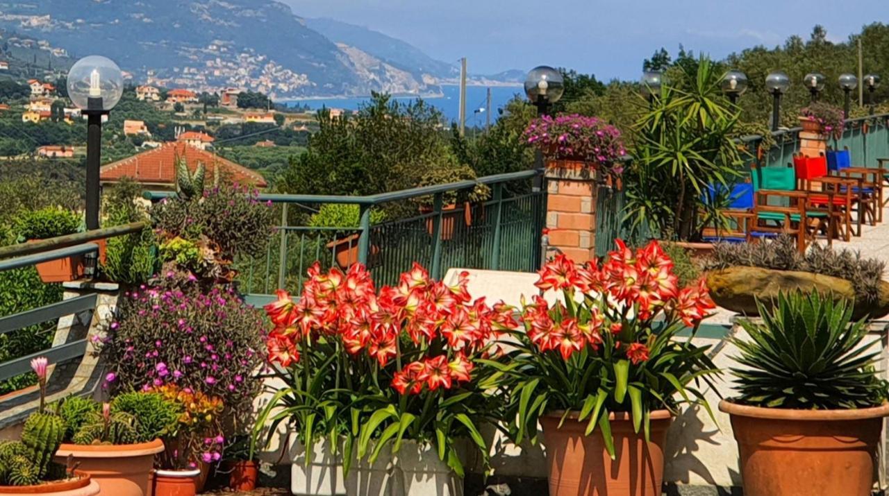 Agriturismo Monte Acuto - Natura, Mare & Relax In Piscina Toirano Exterior foto