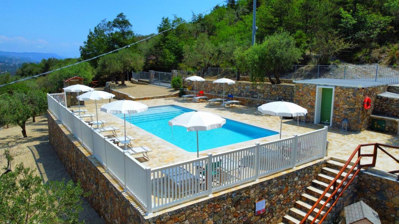 Agriturismo Monte Acuto - Natura, Mare & Relax In Piscina Toirano Exterior foto